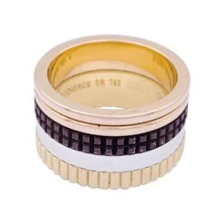 Miller Bague Bandeau BOUCHERON "Quatre Classique Large" Or Jaune, Or Blanc Et Or Rose -Castafiore Boutique bague bandeau boucheron quatre classique large or jaune or blanc et or rose 672226