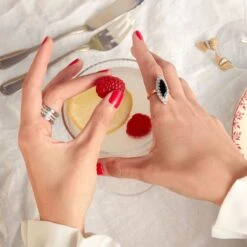 Bague Bandeau BULGARI "B.Zero1" En Or Blanc Et Diamants -Castafiore Boutique bague bandeau bulgari bzero1 en or blanc et diamants 814795