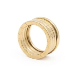 Bague Bandeau BULGARI "B.Zero1" En Or Jaune -Castafiore Boutique bague bandeau bulgari bzero1 en or jaune 417198