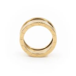 Bague Bandeau BULGARI "B.Zero1" En Or Jaune -Castafiore Boutique bague bandeau bulgari bzero1 en or jaune 436358
