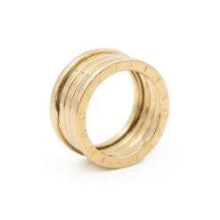 Bague Bandeau BULGARI "B.Zero1" En Or Jaune -Castafiore Boutique bague bandeau bulgari bzero1 en or jaune 577038