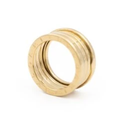 Bague Bandeau BULGARI "B.Zero1" En Or Jaune -Castafiore Boutique bague bandeau bulgari bzero1 en or jaune 988590
