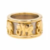Bague Bandeau CARTIER "Éléphant" En Or Jaune Et Or Blanc -Castafiore Boutique bague bandeau cartier elephant en or jaune et or blanc 920091