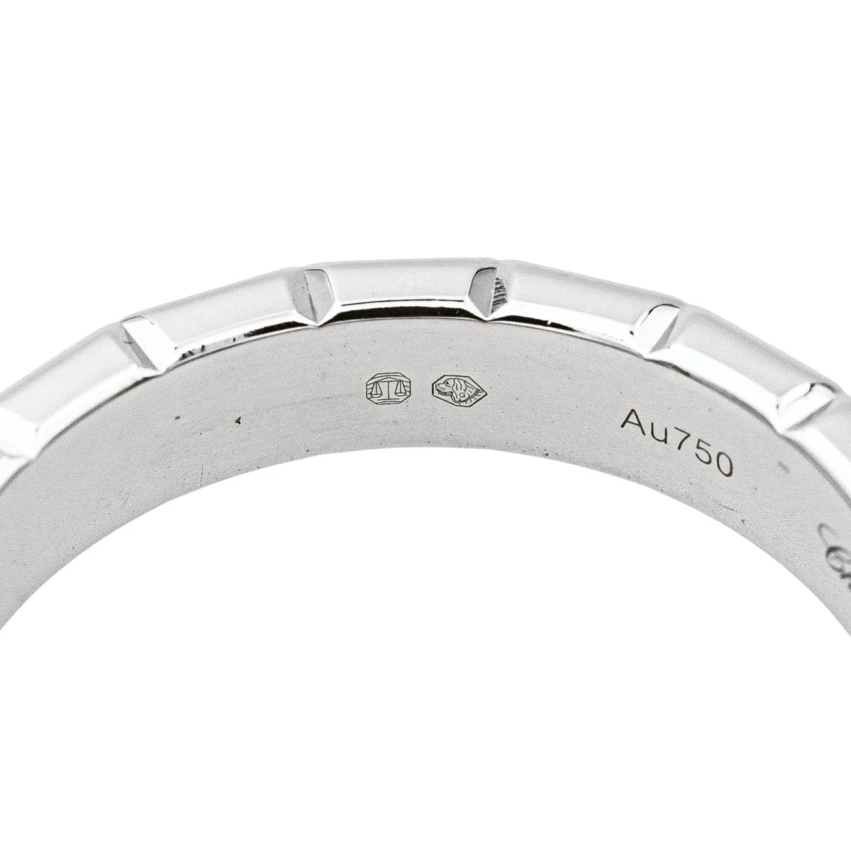 Bague Bandeau CHOPARD "Ice Cube" En Or Blanc 4 Bague Bandeau CHOPARD "Ice Cube" En Or Blanc – Image 4