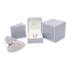 Bague Bandeau DIOR "Gem Dior" En Or Rose -Castafiore Boutique bague bandeau dior gem dior en or rose 556602