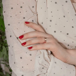 Bague Bandeau DIOR "Gem Dior" En Or Rose -Castafiore Boutique bague bandeau dior gem dior en or rose 893490