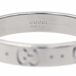 Bague Bandeau GUCCI "Fine Icon" En Or Blanc -Castafiore Boutique bague bandeau gucci fine icon en or blanc 590093