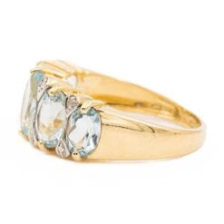 Bague Bandeau Or Jaune Topaze -Castafiore Boutique bague bandeau or jaune topaze 434297