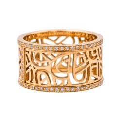 Bague Bandeau POIRAY "Coeur Fil" En Or Rose Et Diamants 11 Bague Bandeau POIRAY "Coeur Fil" En Or Rose Et Diamants -Castafiore Boutique bague bandeau poiray coeur fil en or rose et diamants 7320880