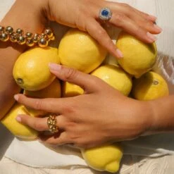 Bague Bandeau Relief En Or Jaune -Castafiore Boutique bague bandeau relief en or jaune 661252