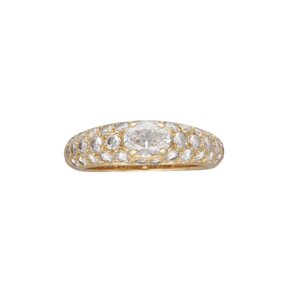Bague BOUCHERON "Axelle" En Or Jaune Et Diamants 4 Bague BOUCHERON "Axelle" En Or Jaune Et Diamants – Image 4