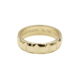 Bague BOUCHERON "Clous De Paris" En Or Jaune -Castafiore Boutique bague boucheron clous de paris en or jaune 192404