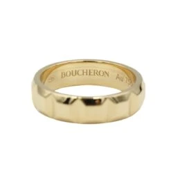 Bague BOUCHERON "Clous De Paris" En Or Jaune -Castafiore Boutique bague boucheron clous de paris en or jaune 953555