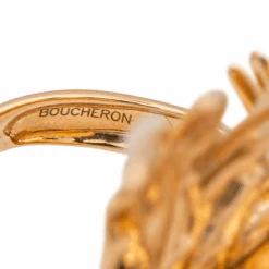 Bague BOUCHERON "Cypris" En Or Rose, Or Noir Et Diamants -Castafiore Boutique bague boucheron cypris en or rose or noir et diamants 706055