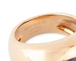 Bague BOUCHERON En Or Jaune Et Iolite -Castafiore Boutique bague boucheron en or jaune et iolite 692018