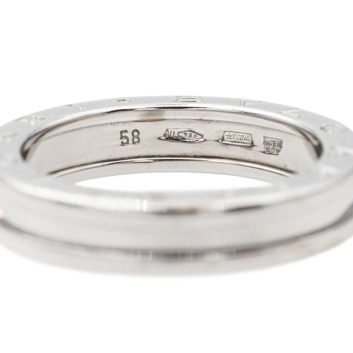 Bague BULGARI "B.Zéro1" En Or Blanc 5 Bague BULGARI "B.Zéro1" En Or Blanc – Image 5