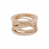 Miller Bague Bandeau BULGARI "B.Zero1 Zaha Hadid" En Or Rose -Castafiore Boutique bague bulgari bzero1 zaha hadid en or rose 8745678