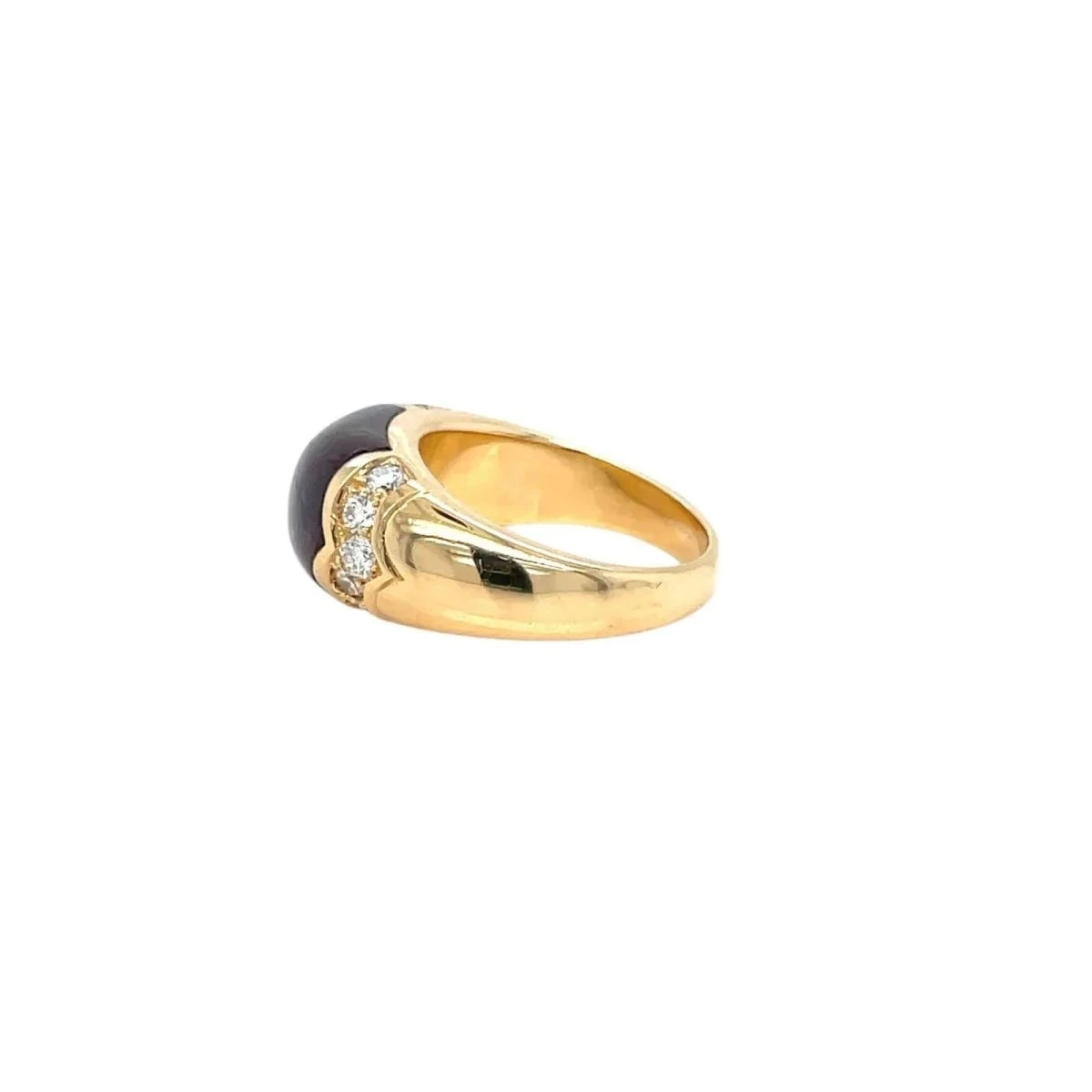 Bague BULGARI En Or Jaune Et Tourmaline Rose 6 Bague BULGARI En Or Jaune Et Tourmaline Rose – Image 6