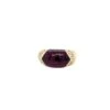 Bague BULGARI En Or Jaune Et Tourmaline Rose -Castafiore Boutique bague bulgari en or et tourmaline rose 512469