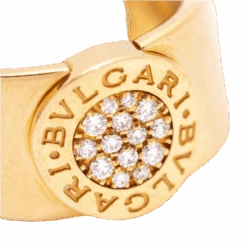 Bague BVLGARI "BVLGARI" En Or Rose Et Diamants -Castafiore Boutique bague bvlgari bvlgari en or rose et diamants 1585342