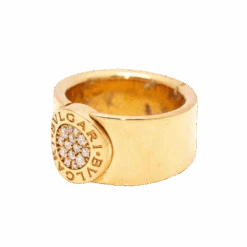 Bague BVLGARI "BVLGARI" En Or Rose Et Diamants -Castafiore Boutique bague bvlgari bvlgari en or rose et diamants 9935700