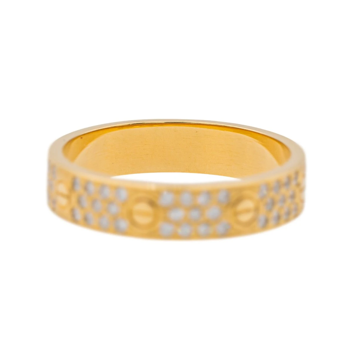 Bague Alliance CARTIER "Love" En Or Jaune Et Diamants 7 Bague Alliance CARTIER "Love" En Or Jaune Et Diamants – Image 7