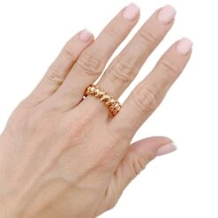 Miller Bague CARTIER "Clash" En Or Rose -Castafiore Boutique bague cartier clash en or rose 696025