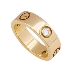 Miller Bague Cartier "Love 3 Diamants" En Or Jaune Et Diamants -Castafiore Boutique bague cartier love 3 diamants en or jaune et diamants 354152