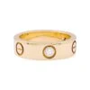 Miller Bague Cartier "Love 3 Diamants" En Or Jaune Et Diamants