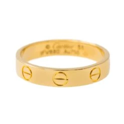Bague CARTIER "Love" En Or Jaune -Castafiore Boutique bague cartier love en or jaune 819019