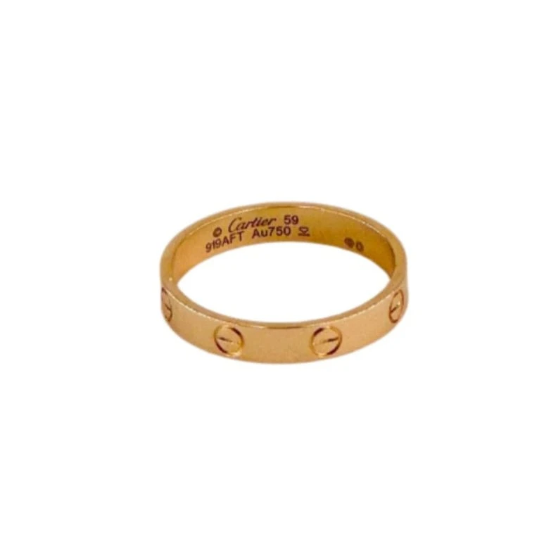 Bague CARTIER "Love" En Or Rose 1 Bague CARTIER "Love" En Or Rose