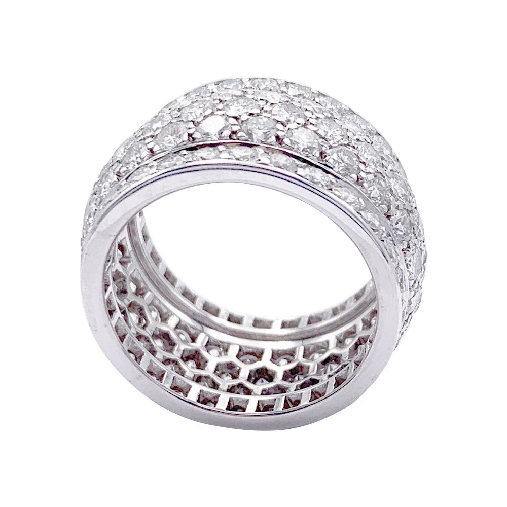 Miller Bague CARTIER "Nigeria", Pavage Diamants. 2 Miller Bague CARTIER "Nigeria", Pavage Diamants. – Image 2
