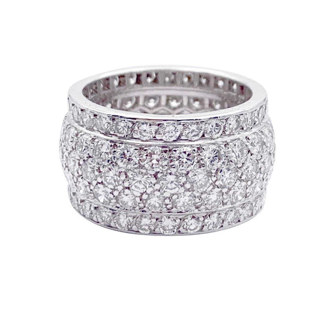 Miller Bague CARTIER "Nigeria", Pavage Diamants. 1 Miller Bague CARTIER "Nigeria", Pavage Diamants.