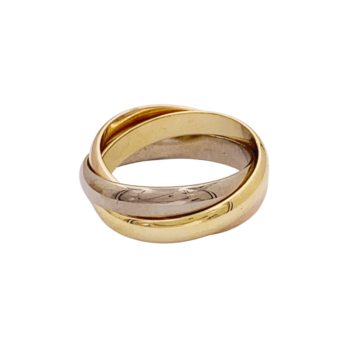Miller Bague CARTIER "Trinity Classique" En Or Blanc, Or Jaune Et Or Rose 4 Miller Bague CARTIER "Trinity Classique" En Or Blanc, Or Jaune Et Or Rose – Image 4