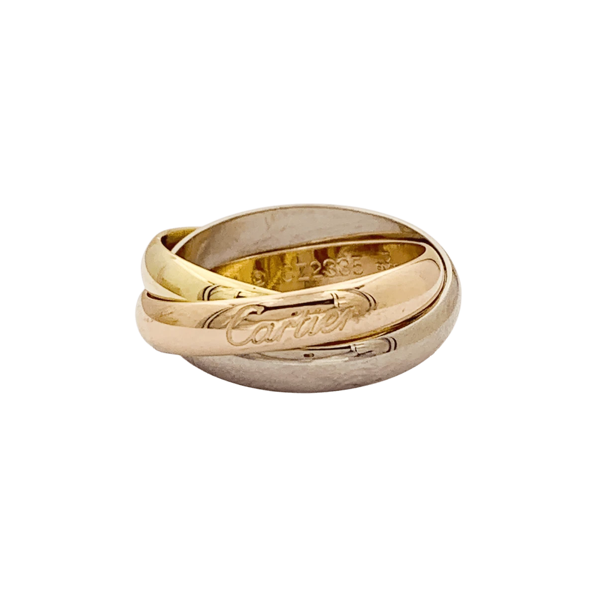 Miller Bague CARTIER "Trinity Classique" En Or Blanc, Or Jaune Et Or Rose 1 Miller Bague CARTIER "Trinity Classique" En Or Blanc, Or Jaune Et Or Rose