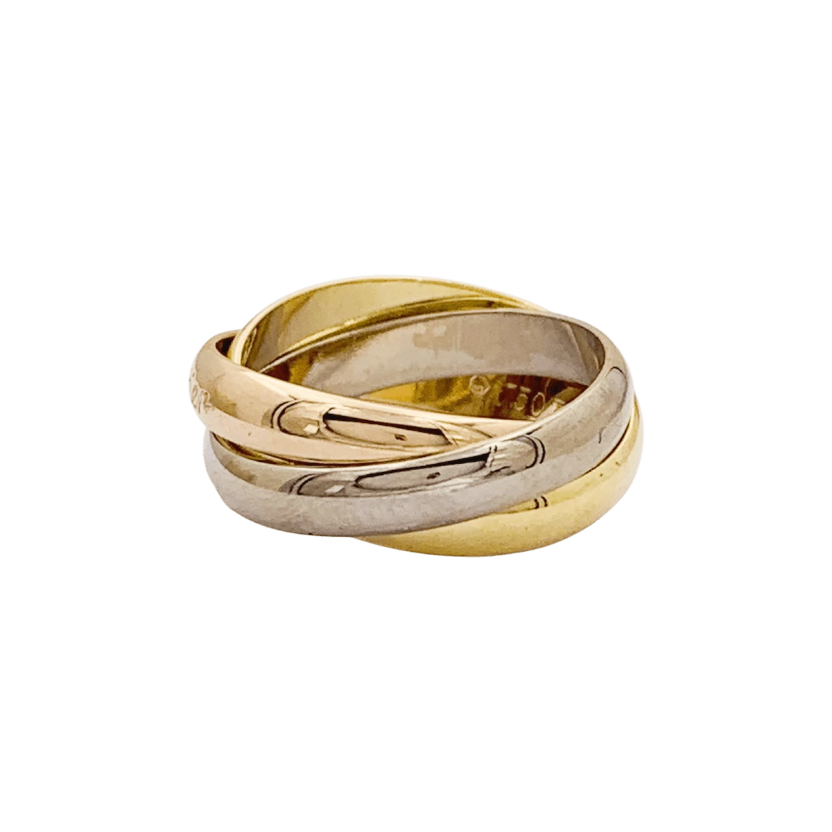 Miller Bague CARTIER "Trinity Classique" En Or Blanc, Or Jaune Et Or Rose 3 Miller Bague CARTIER "Trinity Classique" En Or Blanc, Or Jaune Et Or Rose – Image 3