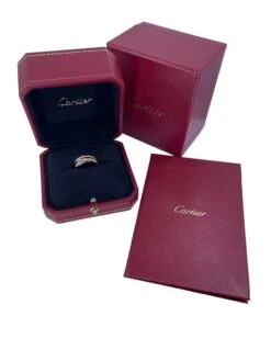 Bague CARTIER "Trinity , En Or -Castafiore Boutique bague cartier trinity en or 705862
