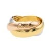 Bague CARTIER "Trinity"en Ors Jaune, Blanc Et Rose 13 Bague CARTIER "Trinity"en Ors Jaune, Blanc Et Rose -Castafiore Boutique bague cartier trinity en ors jaune blanc et rose 883700