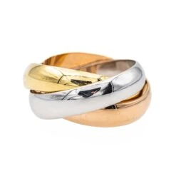Bague CARTIER "Trinity"en Ors Jaune, Blanc Et Rose 10 Bague CARTIER "Trinity"en Ors Jaune, Blanc Et Rose -Castafiore Boutique bague cartier trinity en ors jaune blanc et rose 950545