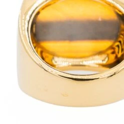 Bague CARTIER, "Yjing",en Or Jaune Et Œil De Tigre 15 Bague CARTIER, "Yjing",en Or Jaune Et Œil De Tigre -Castafiore Boutique bague cartier yjing en or jaune et oeil de tigre 493509
