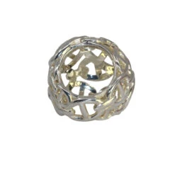 Bague HERMÈS "Chaine D'Ancre Enchainée" En Argent. -Castafiore Boutique bague chaine dancre hermes 231367