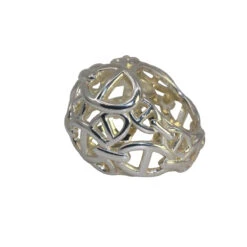 Bague HERMÈS "Chaine D'Ancre Enchainée" En Argent. -Castafiore Boutique bague chaine dancre hermes 864583