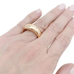 Miller Bague CHAUMET "Anneau" En Or Jaune. -Castafiore Boutique bague chaumet anneau en or jaune 704703