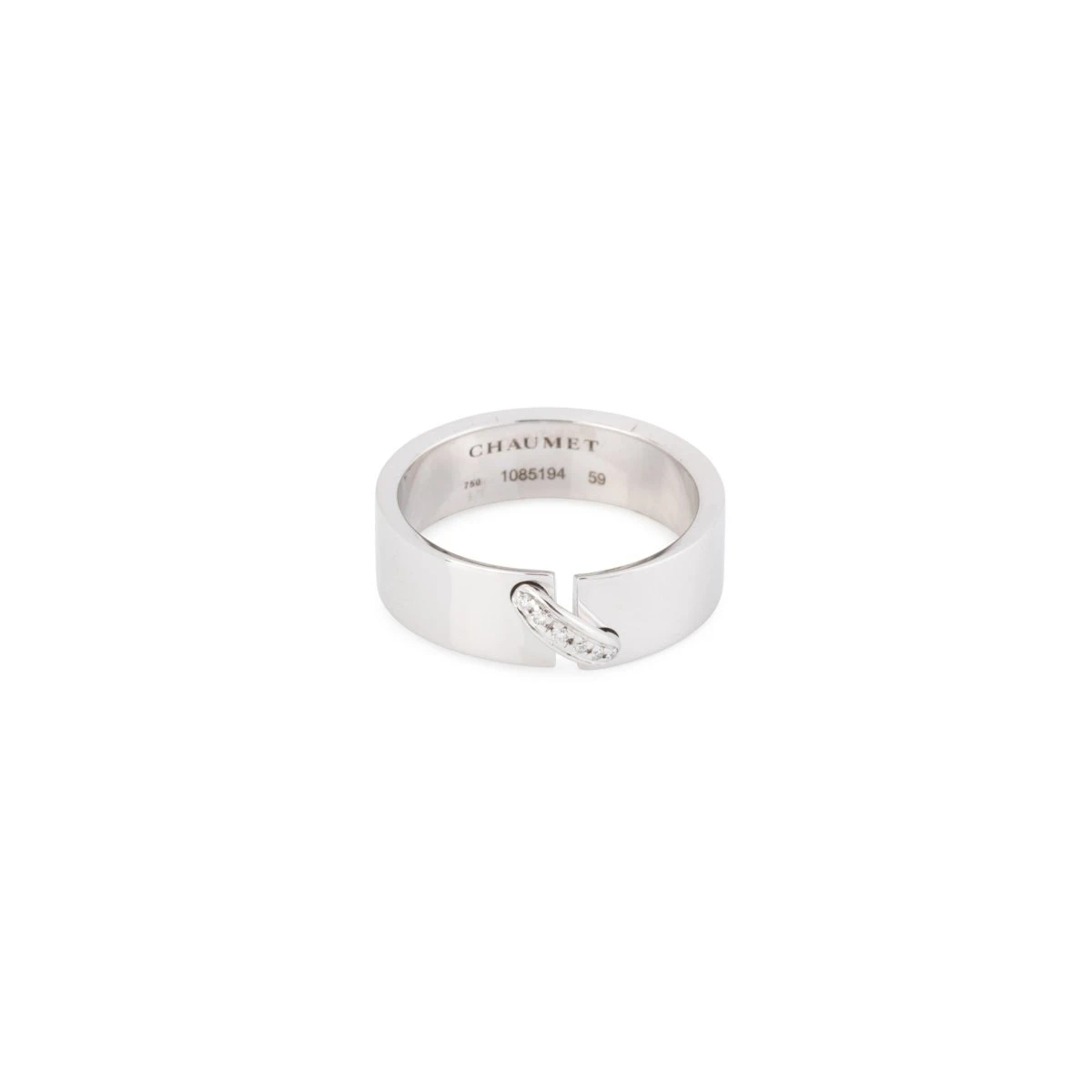 Bague CHAUMET En Or Blanc Et Diamants 1 Bague CHAUMET En Or Blanc Et Diamants