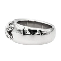 Bague CHAUMET "Lien" En Or Blanc Et Diamant 10 Bague CHAUMET "Lien" En Or Blanc Et Diamant -Castafiore Boutique bague chaumet lien en or blanc et diamant 697744