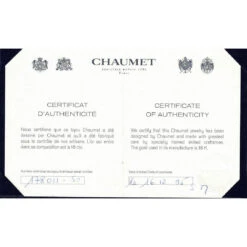 Bague Jonc CHAUMET En Or Gris 17 Bague Jonc CHAUMET En Or Gris -Castafiore Boutique bague chaumet valse en or gris 18 cts de 1995 taille 54 papiers dorigine 467685