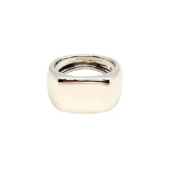 Bague ChevaliĂšre MAUBOUSSIN "Grande Cocotte" En Or Blanc