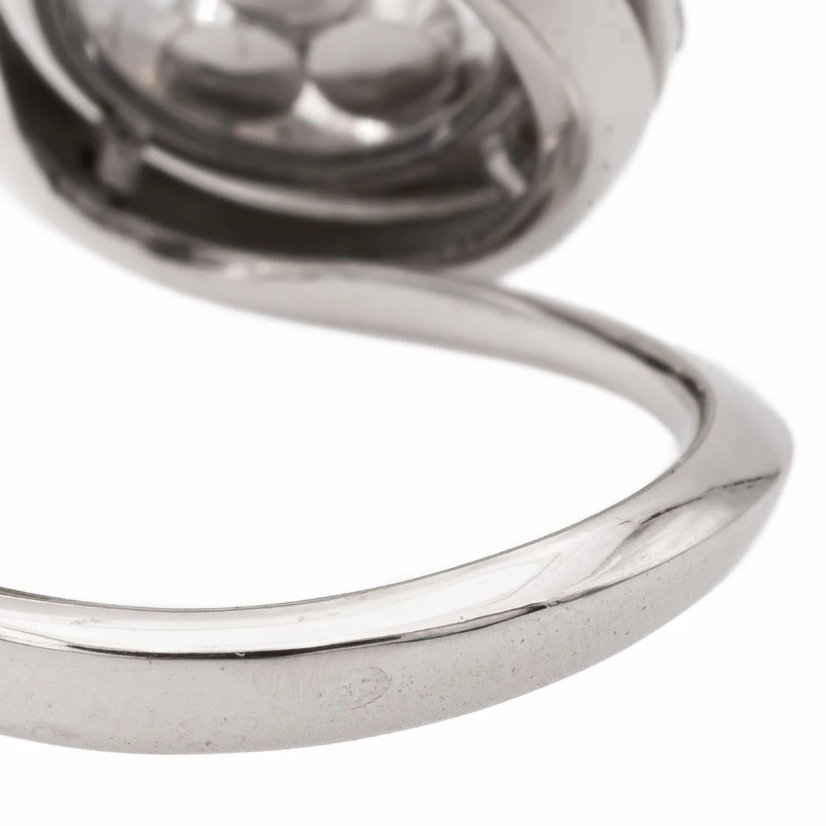 Bague CHOPARD "Happy Diamonds" En Or Blanc Et Diamants 5 Bague CHOPARD "Happy Diamonds" En Or Blanc Et Diamants – Image 5