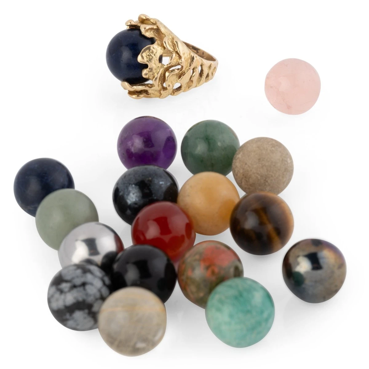 Bague GILBERT ALBERT En Or Jaune Et Perles 6 Bague GILBERT ALBERT En Or Jaune Et Perles – Image 6