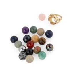 Bague GILBERT ALBERT En Or Jaune Et Perles